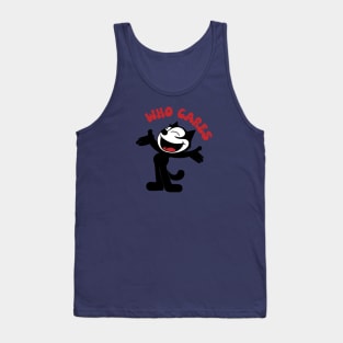 Felix Cat Who Cares Tank Top